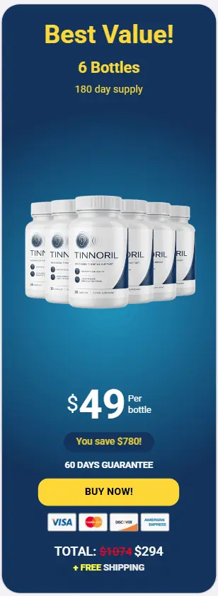 tinnoril 6 bottles price